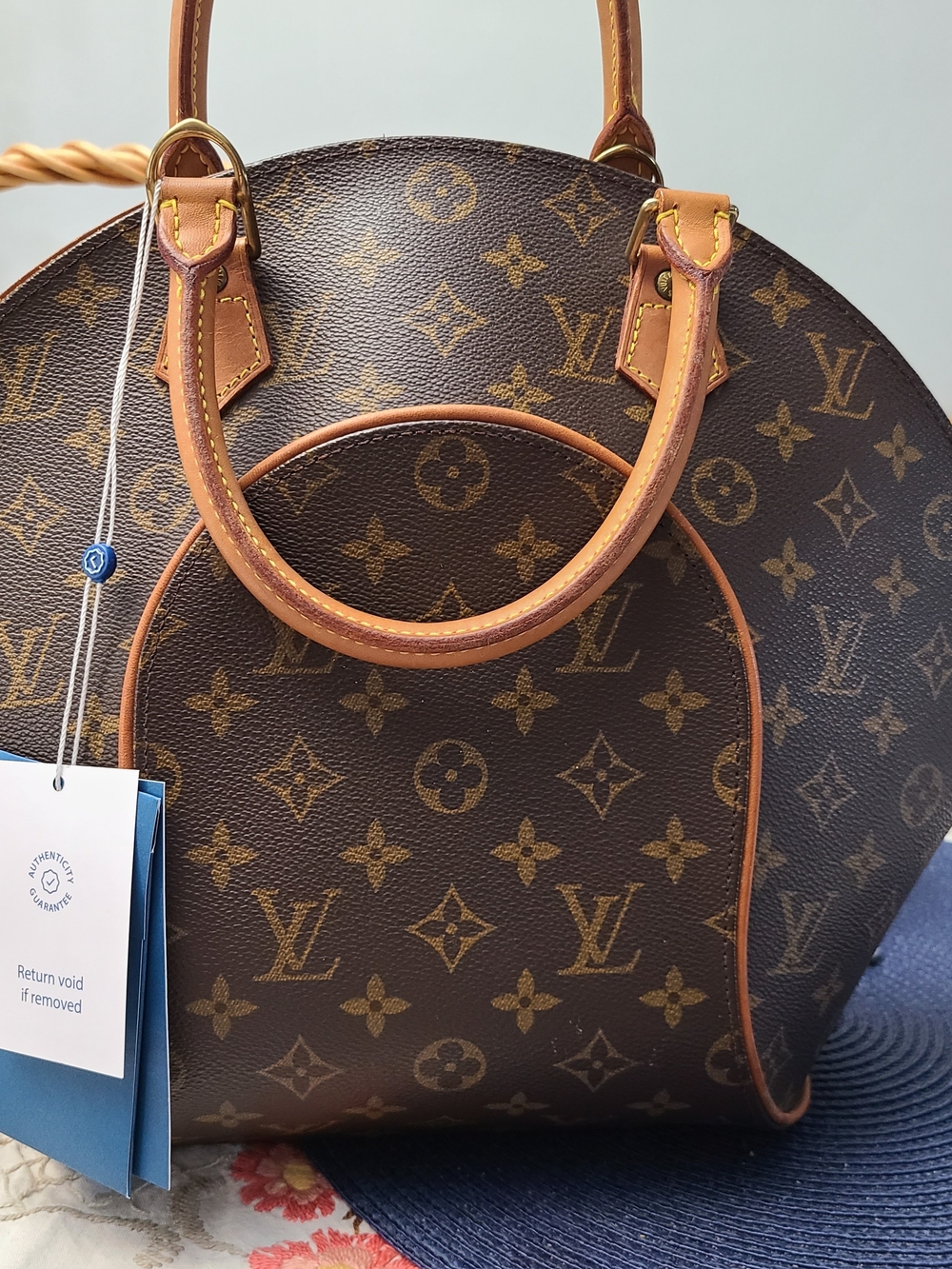 Louis Vuitton Brown Monogram Bowling Bag